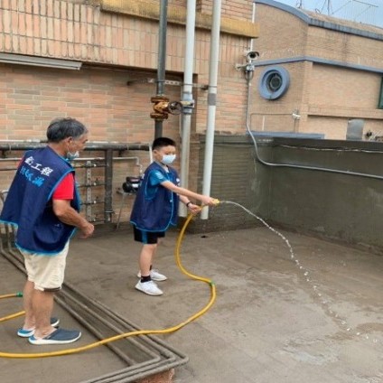 步驟 7：淹水測試示意圖